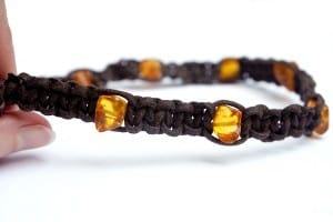 Amber collar to fight ticks